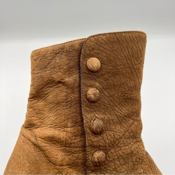 Banana Republic Clothing Co Leather Ankle Boots Made in Italy 6.5 - Picture 9 of 16